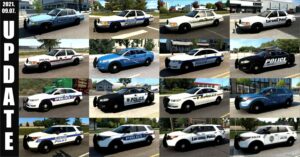 ATS Mod: Municipal Police Traffic Pack V1.17.1 (Image #2)