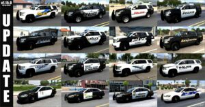 ATS Mod: Municipal Police Traffic Pack V1.17.1 (Image #3)