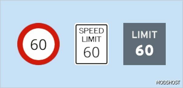 BeamNG Mod: Simple Speed Limit V1.5 0.33 (Featured)