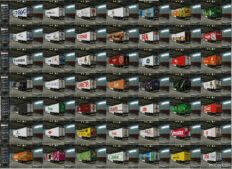 ETS2 Krone Mod: Brsp Balkan Really Skin Pack for Krone Cool Liner by Zlaja V0.5 (Image #2)