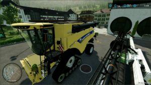 FS22 NEW Holland Combine Mod: CR 10 + Cutter (Featured)