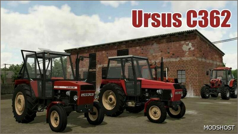 FS22 Ursus Tractor Mod: C362 Edit (Featured)