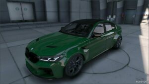 GTA 5 BMW Vehicle Mod: M5CS Widebody KIT Black Edition (Featured)