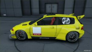 GTA 5 Honda Vehicle Mod: Civic EG6 Pandem Kits V2.0 (Image #2)