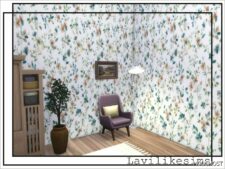 Sims 4 Wall Mod: Climbing Flowers (Image #2)