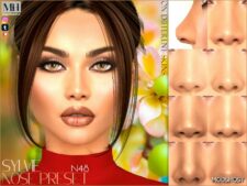 Sims 4 Mod: Sylvie Nose Preset N48 (Featured)