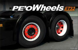 ETS2 Wheels Part Mod: PEO Wheels Pack 1.51 (Featured)