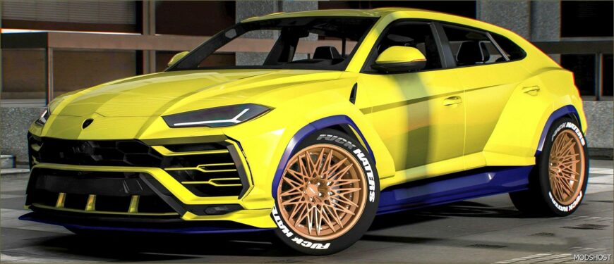 GTA 5 Lamborghini Vehicle Mod: 2022 Lamborghini Urus Prokop Widebody (Featured)