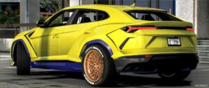 GTA 5 Lamborghini Vehicle Mod: 2022 Lamborghini Urus Prokop Widebody (Image #2)