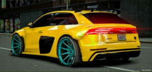 GTA 5 Audi Vehicle Mod: 2020 Audi RSQ8 Widebody (Image #2)