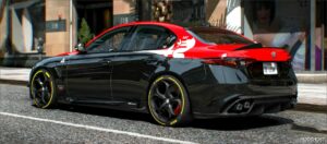 GTA 5 Alfa Romeo Vehicle Mod: 2019 Alfa Romeo Giulia QV Racing Edition (Image #2)