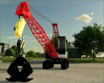 FS22 Forklift Mod: Link Belt 4040 Grapple Yarder (Image #3)