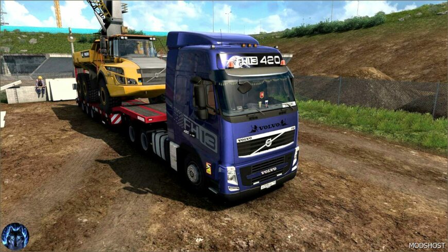 ETS2 Volvo Truck Mod: FH16 2009 Reworked V2.8 (Featured)