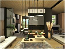 Sims 4 House Mod: Modern Scandinavian 5 (Image #6)