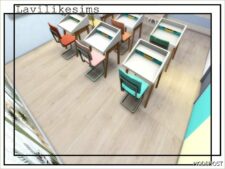 Sims 4 Wall Mod: Trio of Wood Floors (Image #4)