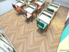 Sims 4 Wall Mod: Trio of Wood Floors (Image #6)