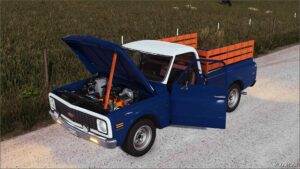 FS22 Chevrolet Car Mod: 1972 Chevrolet K10 Custom V1.0.0.1 (Image #2)