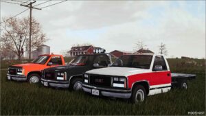 FS22 Car Mod: 1988 GMC Sierra 1500 SLE V1.0.0.1 (Featured)