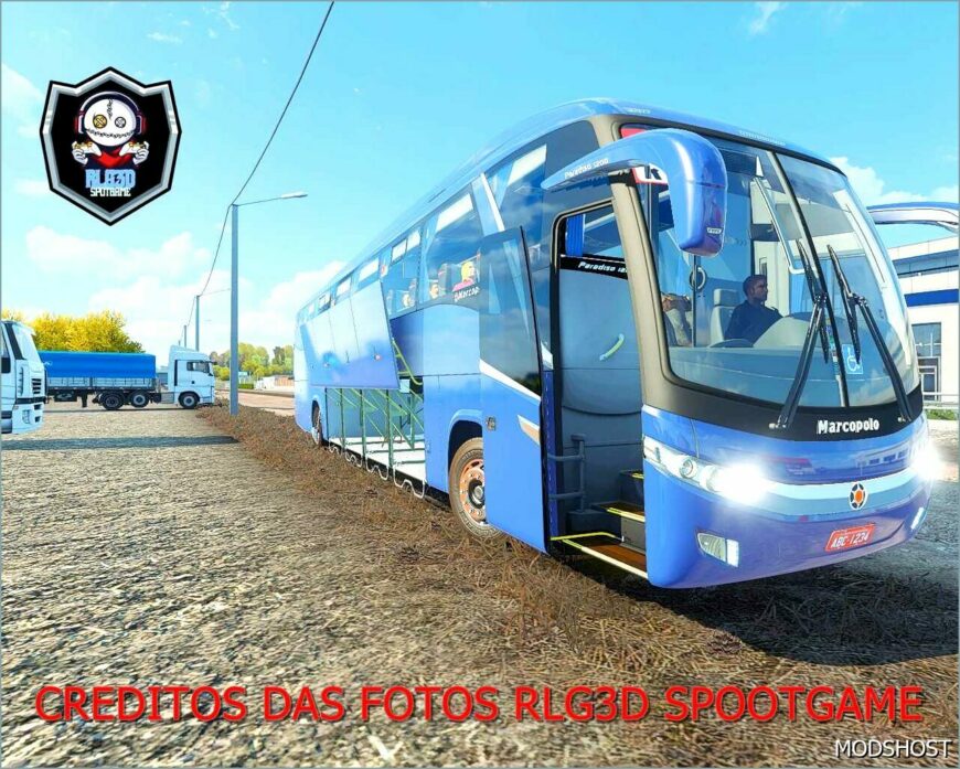 ETS2 Marcopolo Bus Mod: G7 1200 Paradiso 1.51 (Featured)