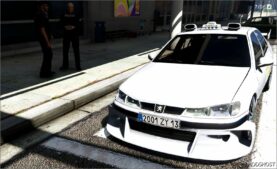 GTA 5 Peugeot Vehicle Mod: 406 Taxi 2 Add-On | Dials | Tuning V1.5 (Featured)