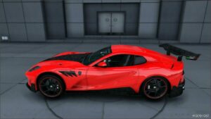 GTA 5 Ferrari Vehicle Mod: 812 Superfast Mansory Stallone (Image #2)