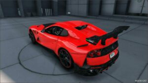 GTA 5 Ferrari Vehicle Mod: 812 Superfast Mansory Stallone (Image #3)