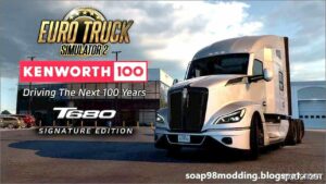 ETS2 Kenworth Truck Mod: T680 NG 2022 V1.1 1.51 (Featured)