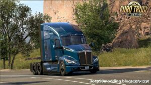 ETS2 Kenworth Truck Mod: T680 NG 2022 V1.1 1.51 (Image #5)