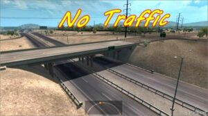 ATS Mod: NO Traffic 1.51 (Featured)