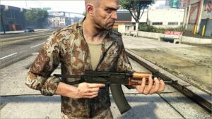 GTA 5 Weapon Mod: AK-74U Compact V1.2 (Featured)