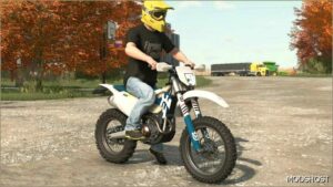 FS22 Vehicle Mod: Husqvarna FE 501 (Image #4)