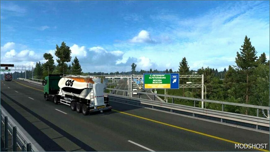 ETS2 RusMap Mod: Update V2.50 1.51 (Featured)