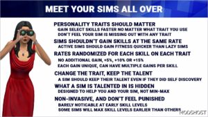 Sims 4 Mod: Natural Talent - Make your sims unique with their own talents (Image #2)