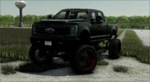 FS22 Ford Car Mod: C-Boys TV Sema Ford Red (Image #2)