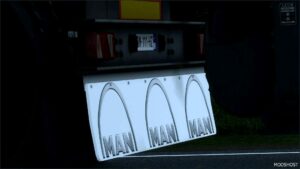 ETS2 MAN Part Mod: Mudflap MAN SCS BOX 12/10/2024 1.51 (Image #6)