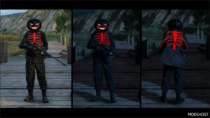 GTA 5 Player Mod: Halloween 4 Clothing SET V1.2 (Featured)