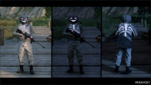 GTA 5 Player Mod: Halloween 4 Clothing SET V1.2 (Image #2)