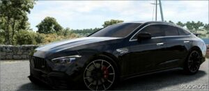 BeamNG Mercedes-Benz Car Mod: AMG GT 4-Door Coupe V2.0 0.33 (Featured)