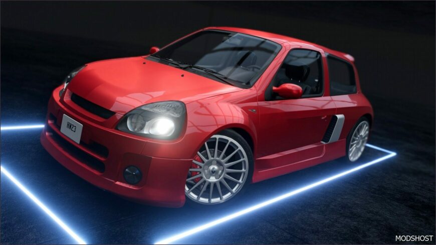 BeamNG Renault Car Mod: Clio V6 (Phase 2) 0.33 (Featured)