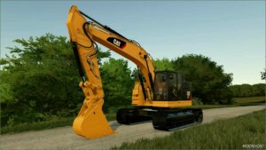 FS22 Caterpillar Forklift Mod: CAT 335F (Image #2)