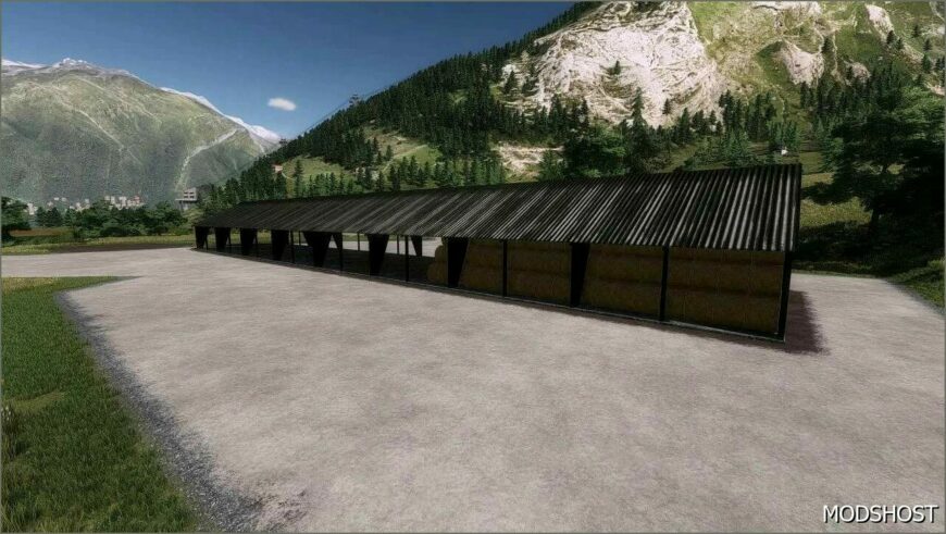 FS22 Placeable Mod: Automatic Bale Shed (Featured)