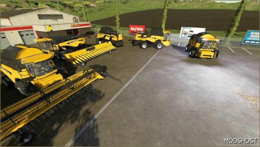 FS22 NEW Holland Combine Mod: CX 7 and 8 2001-2006 V1.1.2 (Featured)