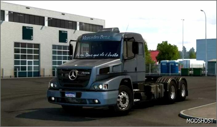 ETS2 Truck Mod: Mercedes Atron 1635 1.52 (Featured)