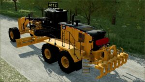 FS22 Caterpillar Forklift Mod: Caterpiller 18M3 V1.0.0.1 (Image #4)