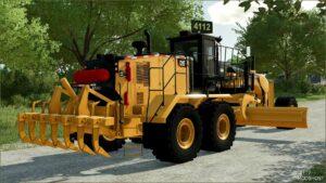 FS22 Caterpillar Forklift Mod: Caterpiller 18M3 V1.0.0.1 (Image #5)