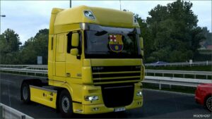 ETS2 DAF Mod: Barcelona DAF XF 105 Sticker 18/10/2024 1.52 (Image #2)