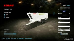 FS22 Trailer Mod: Class Cargos 750/760 V1.1 (Image #3)