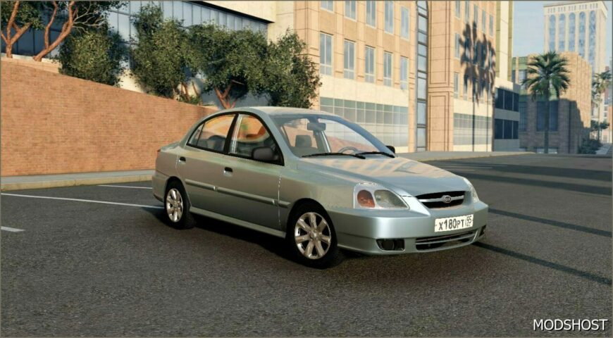 BeamNG Kia Car Mod: Rio 2002-2005 0.33 (Featured)