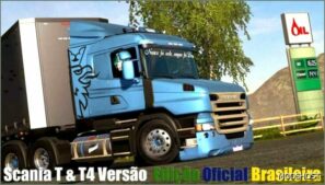 ETS2 Scania Truck Mod: T and T 124G Brazilian Edit 1.52 (Featured)