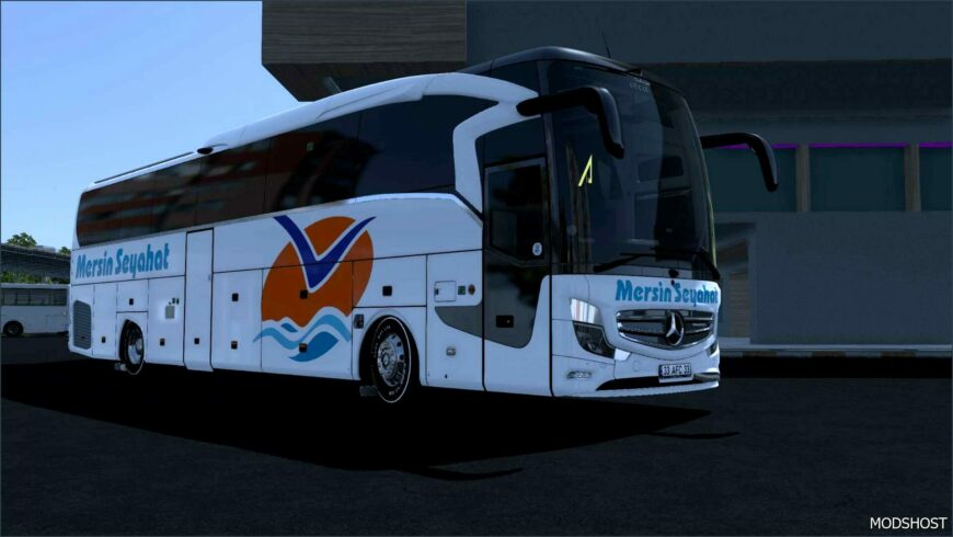 ETS2 Skin Mod: Travego 16 SHD Mersi̇n Seyehat Ski̇n (33 AFC 33) (Featured)